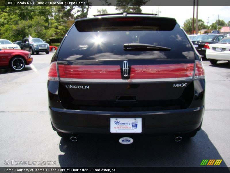 Black Clearcoat / Light Camel 2008 Lincoln MKX