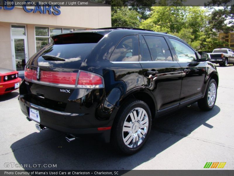 Black Clearcoat / Light Camel 2008 Lincoln MKX