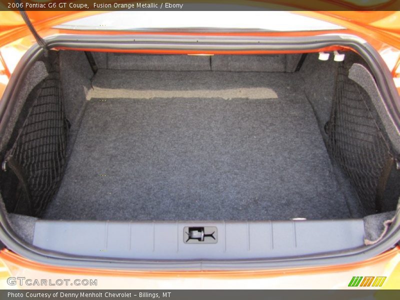 Fusion Orange Metallic / Ebony 2006 Pontiac G6 GT Coupe