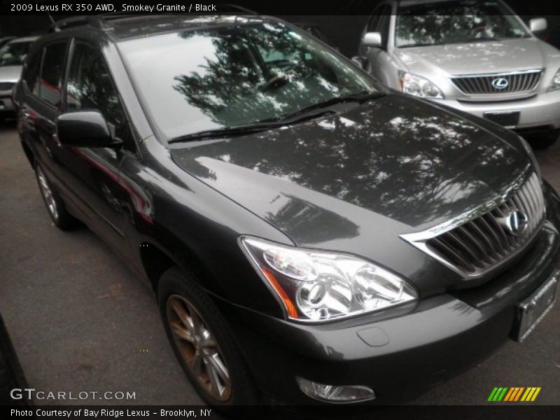 Smokey Granite / Black 2009 Lexus RX 350 AWD