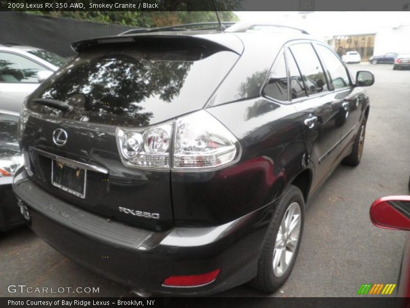 Smokey Granite / Black 2009 Lexus RX 350 AWD