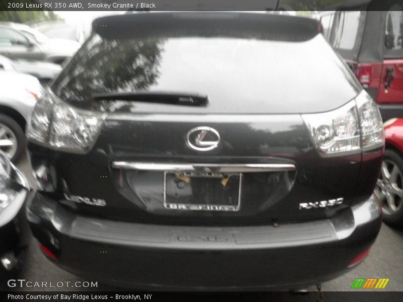 Smokey Granite / Black 2009 Lexus RX 350 AWD