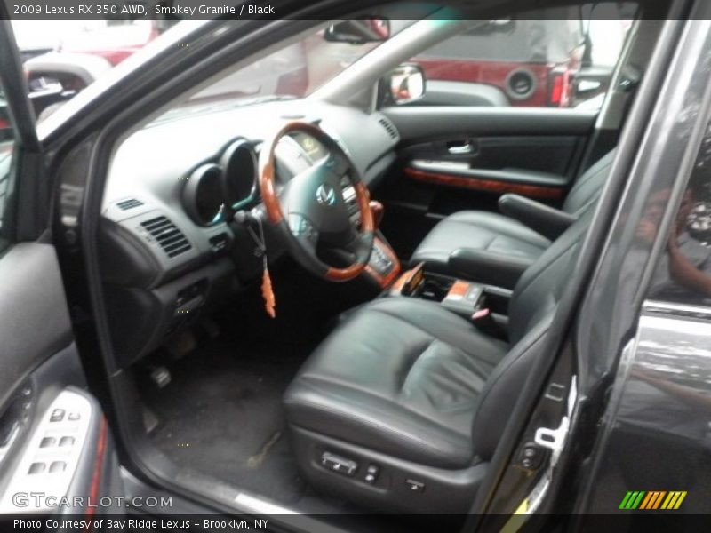 Smokey Granite / Black 2009 Lexus RX 350 AWD