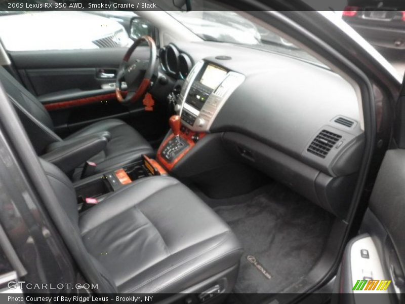 Smokey Granite / Black 2009 Lexus RX 350 AWD