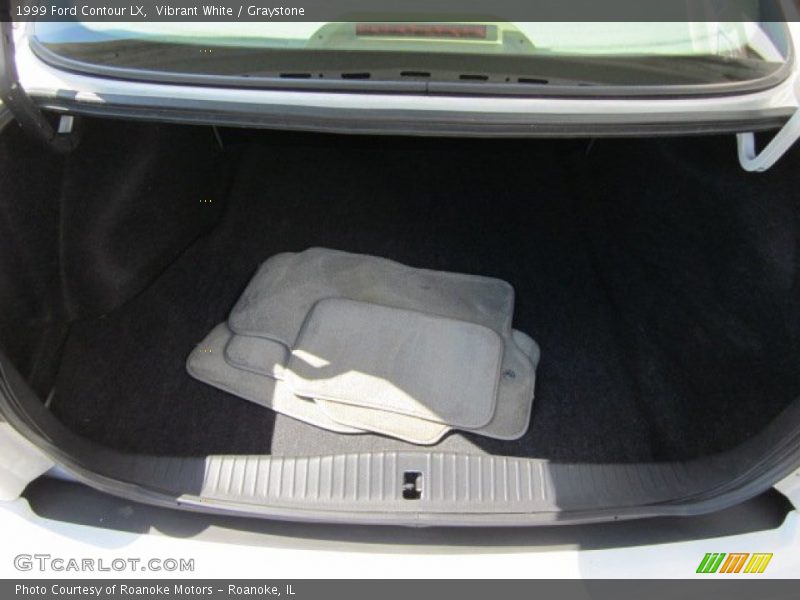 Vibrant White / Graystone 1999 Ford Contour LX