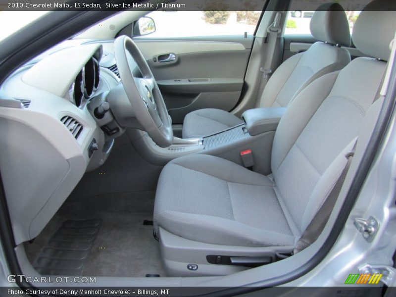  2010 Malibu LS Sedan Titanium Interior