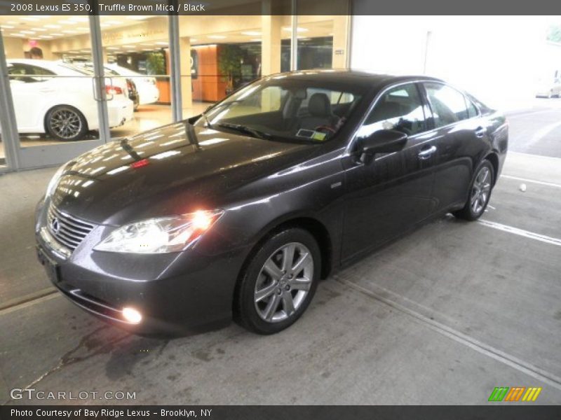 Truffle Brown Mica / Black 2008 Lexus ES 350