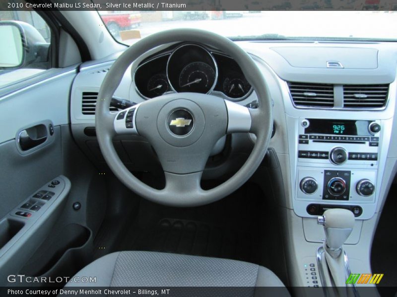Dashboard of 2010 Malibu LS Sedan