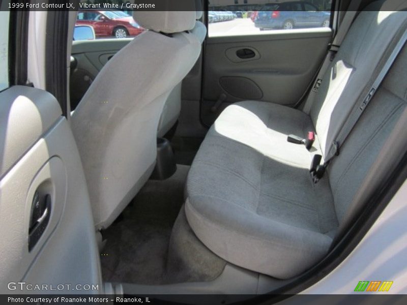 Vibrant White / Graystone 1999 Ford Contour LX