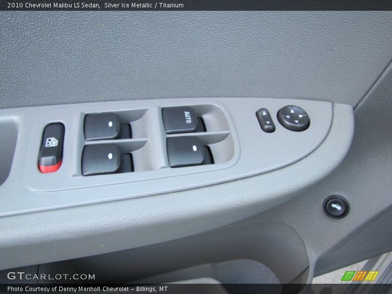 Silver Ice Metallic / Titanium 2010 Chevrolet Malibu LS Sedan