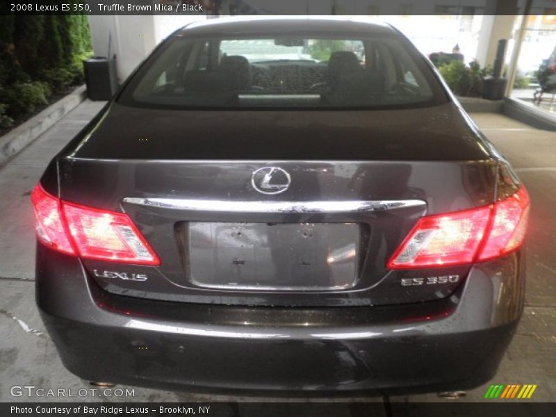 Truffle Brown Mica / Black 2008 Lexus ES 350