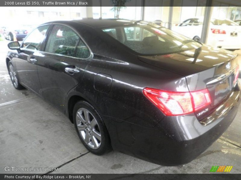 Truffle Brown Mica / Black 2008 Lexus ES 350