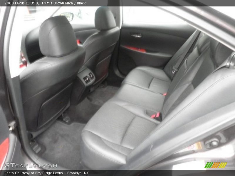 Truffle Brown Mica / Black 2008 Lexus ES 350