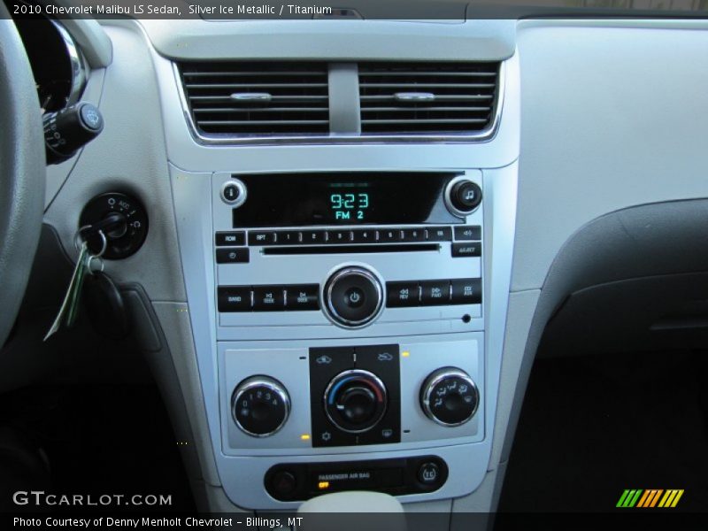 Silver Ice Metallic / Titanium 2010 Chevrolet Malibu LS Sedan