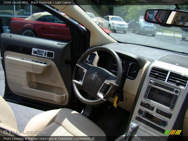 Black Clearcoat / Light Camel 2008 Lincoln MKX