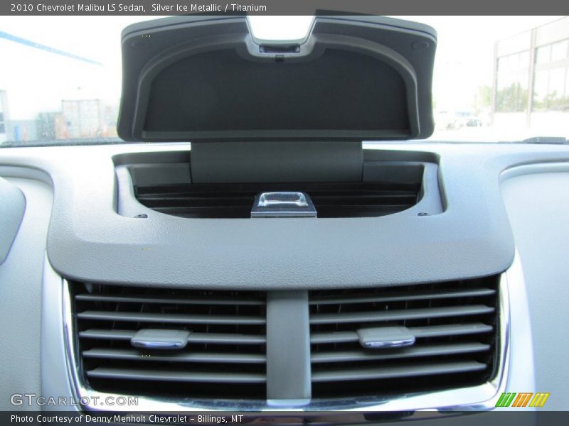 Silver Ice Metallic / Titanium 2010 Chevrolet Malibu LS Sedan