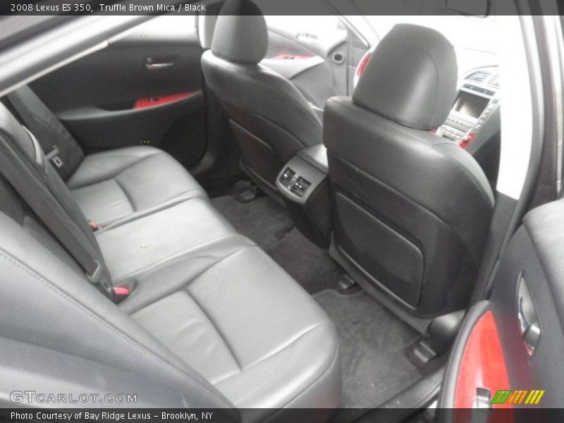 Truffle Brown Mica / Black 2008 Lexus ES 350