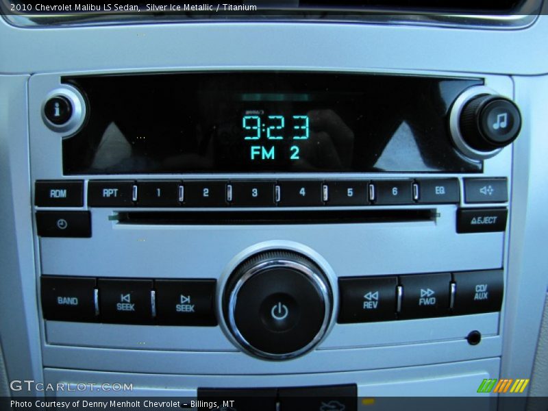 Silver Ice Metallic / Titanium 2010 Chevrolet Malibu LS Sedan