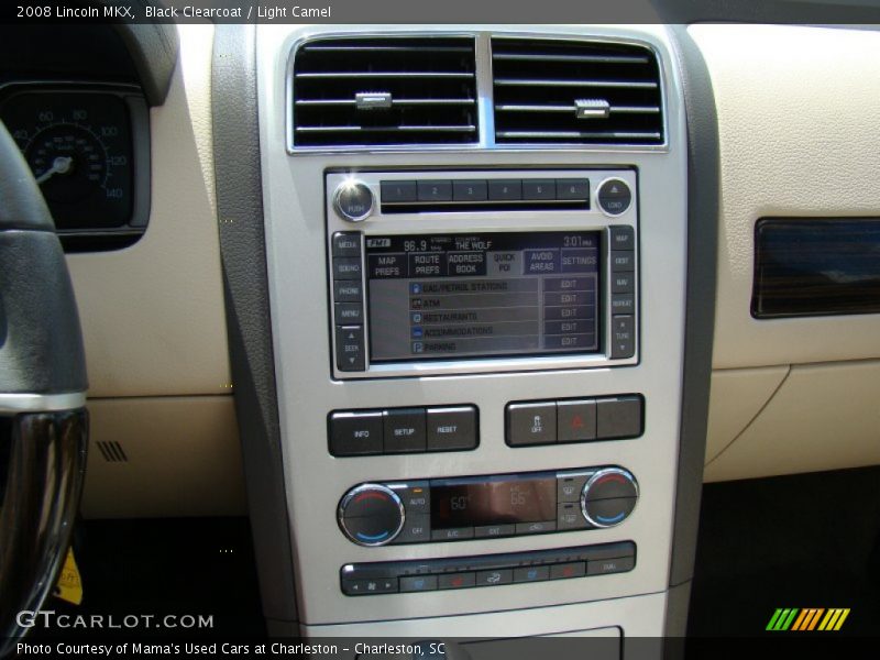 Black Clearcoat / Light Camel 2008 Lincoln MKX