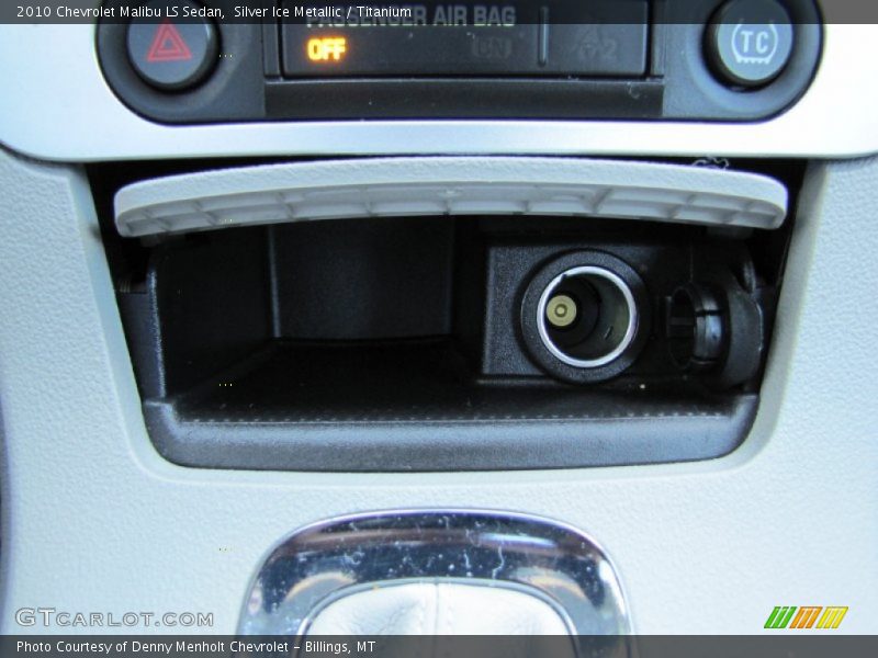 Silver Ice Metallic / Titanium 2010 Chevrolet Malibu LS Sedan