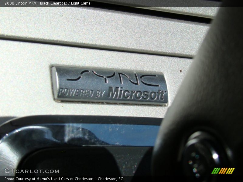 Black Clearcoat / Light Camel 2008 Lincoln MKX