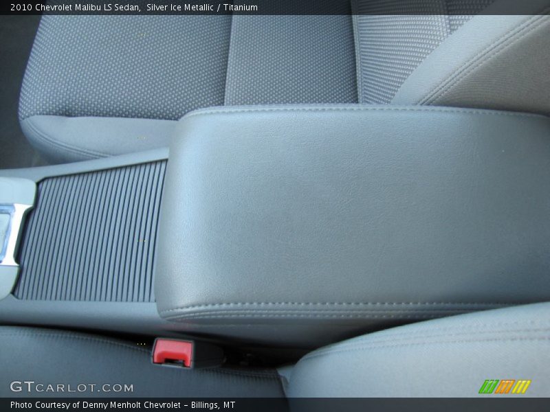 Silver Ice Metallic / Titanium 2010 Chevrolet Malibu LS Sedan