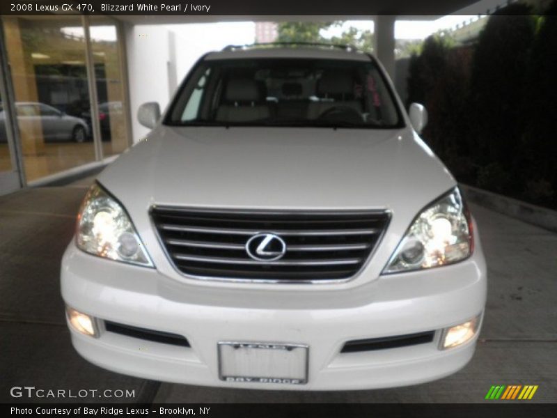 Blizzard White Pearl / Ivory 2008 Lexus GX 470