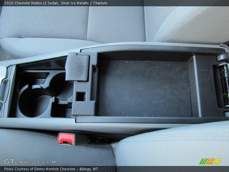 Silver Ice Metallic / Titanium 2010 Chevrolet Malibu LS Sedan