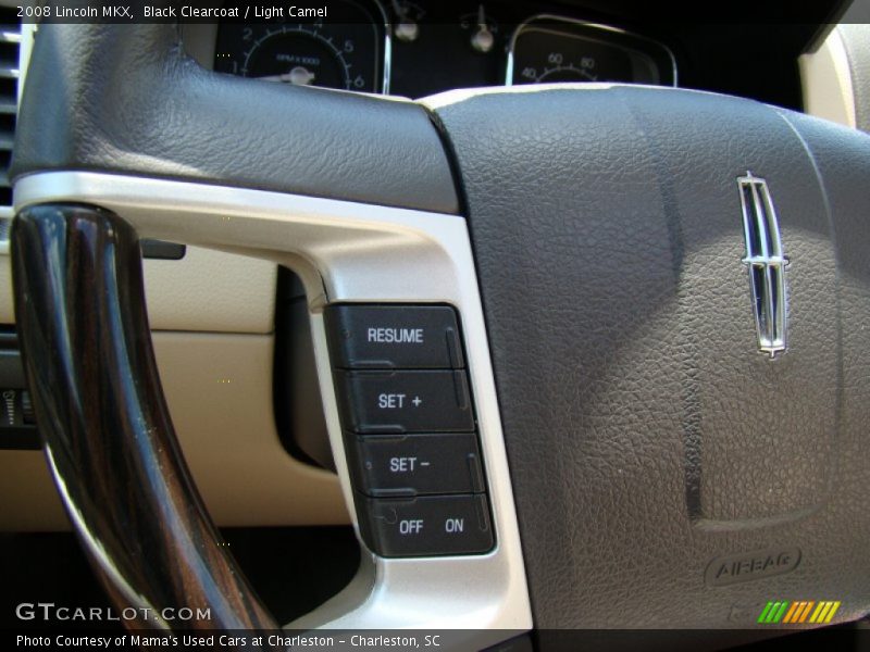 Black Clearcoat / Light Camel 2008 Lincoln MKX