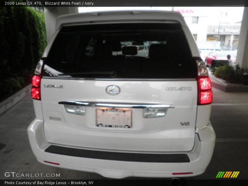 Blizzard White Pearl / Ivory 2008 Lexus GX 470