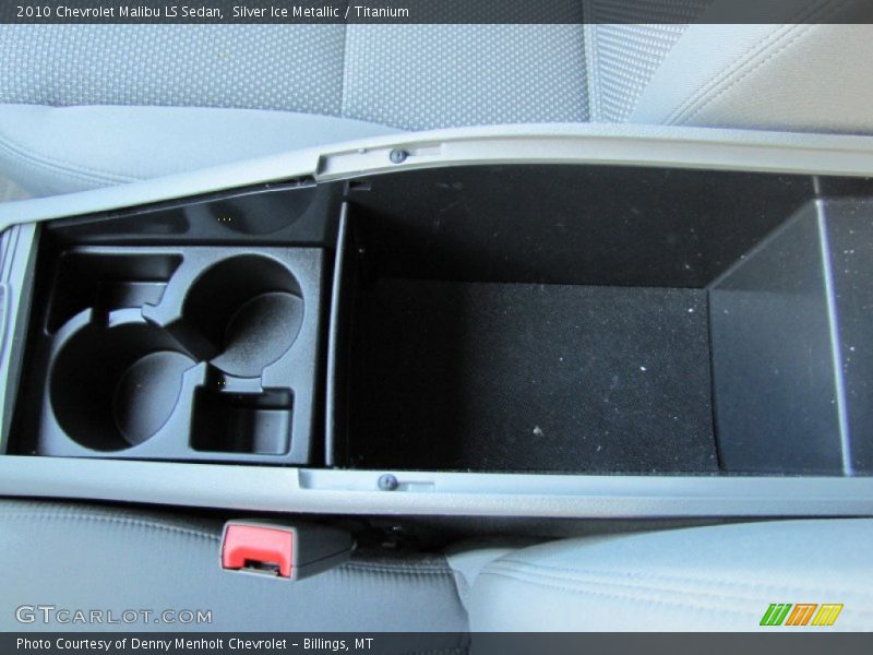 Silver Ice Metallic / Titanium 2010 Chevrolet Malibu LS Sedan