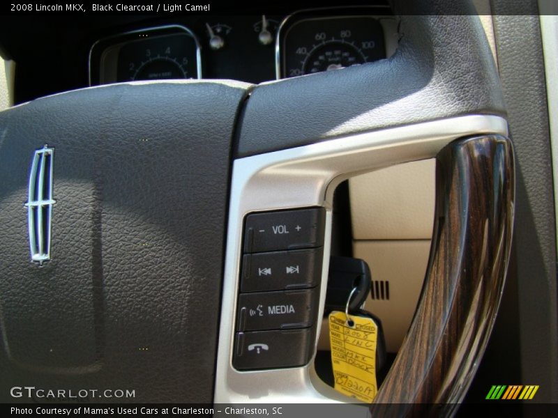Black Clearcoat / Light Camel 2008 Lincoln MKX