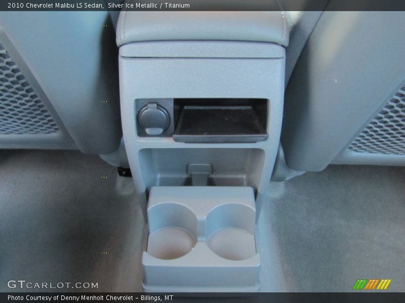 Silver Ice Metallic / Titanium 2010 Chevrolet Malibu LS Sedan