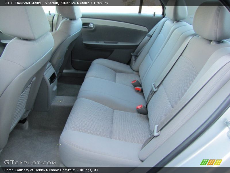 Silver Ice Metallic / Titanium 2010 Chevrolet Malibu LS Sedan