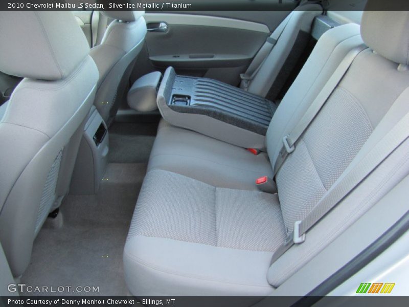 Silver Ice Metallic / Titanium 2010 Chevrolet Malibu LS Sedan
