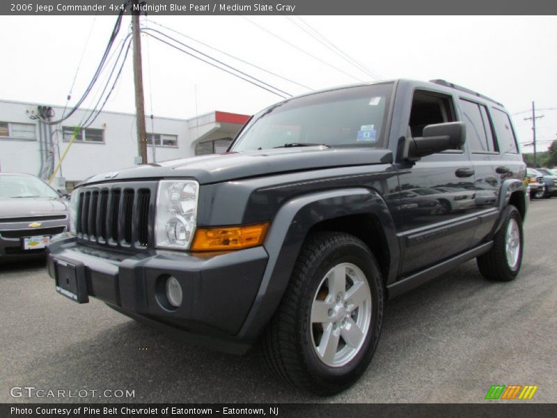 Midnight Blue Pearl / Medium Slate Gray 2006 Jeep Commander 4x4