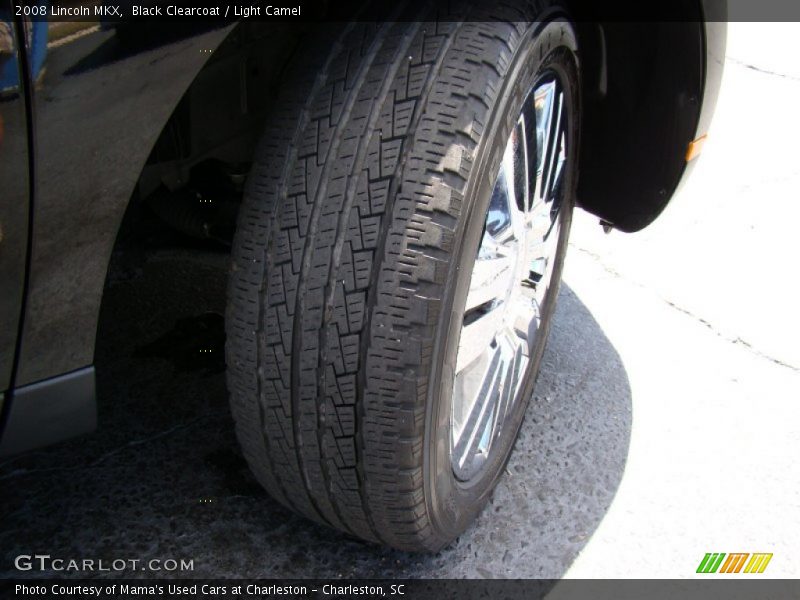 Black Clearcoat / Light Camel 2008 Lincoln MKX