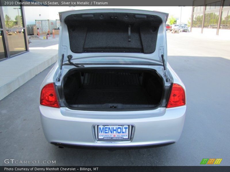Silver Ice Metallic / Titanium 2010 Chevrolet Malibu LS Sedan