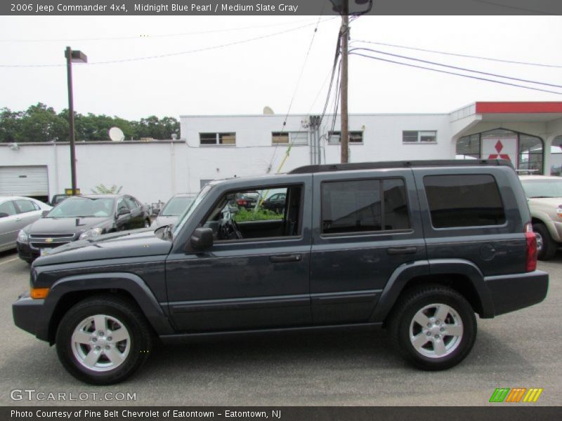 Midnight Blue Pearl / Medium Slate Gray 2006 Jeep Commander 4x4