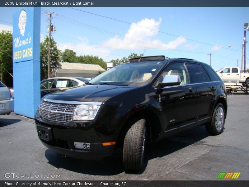 Black Clearcoat / Light Camel 2008 Lincoln MKX