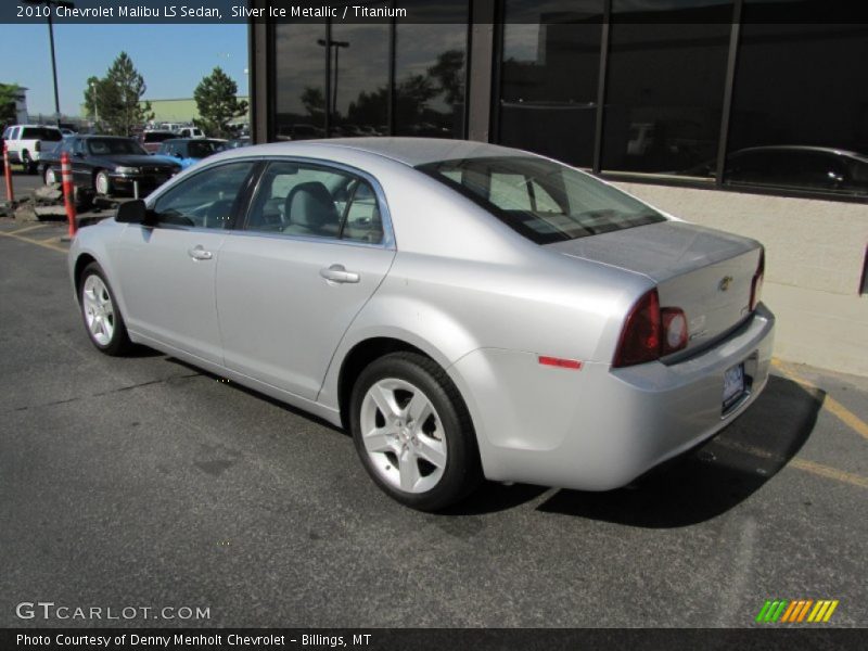 2010 Malibu LS Sedan Silver Ice Metallic