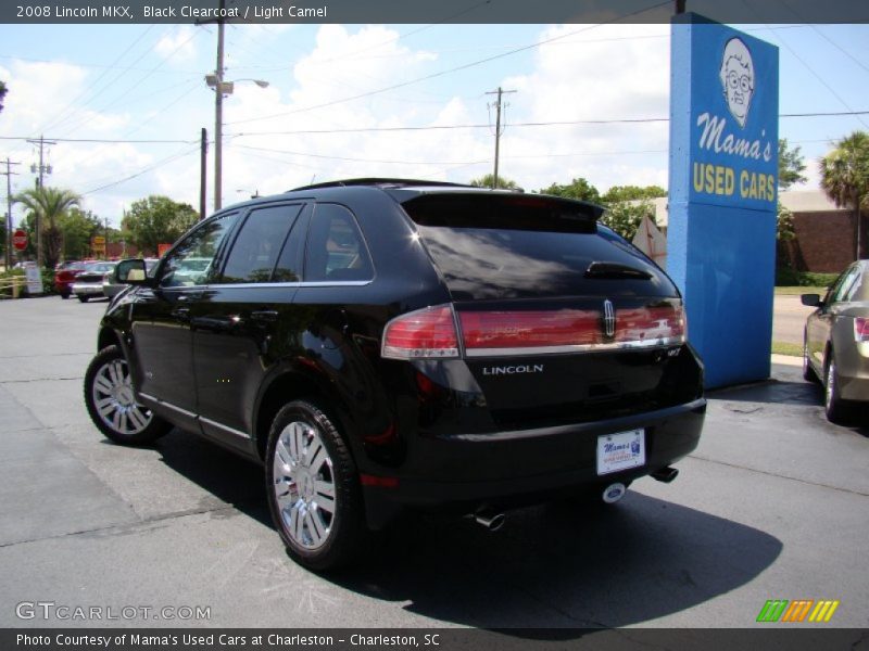 Black Clearcoat / Light Camel 2008 Lincoln MKX