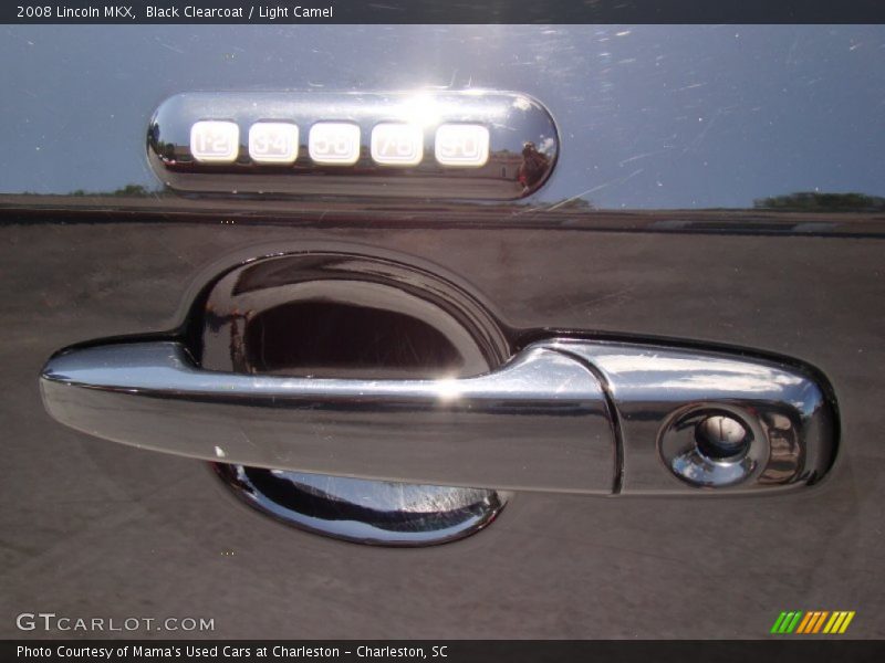 Black Clearcoat / Light Camel 2008 Lincoln MKX