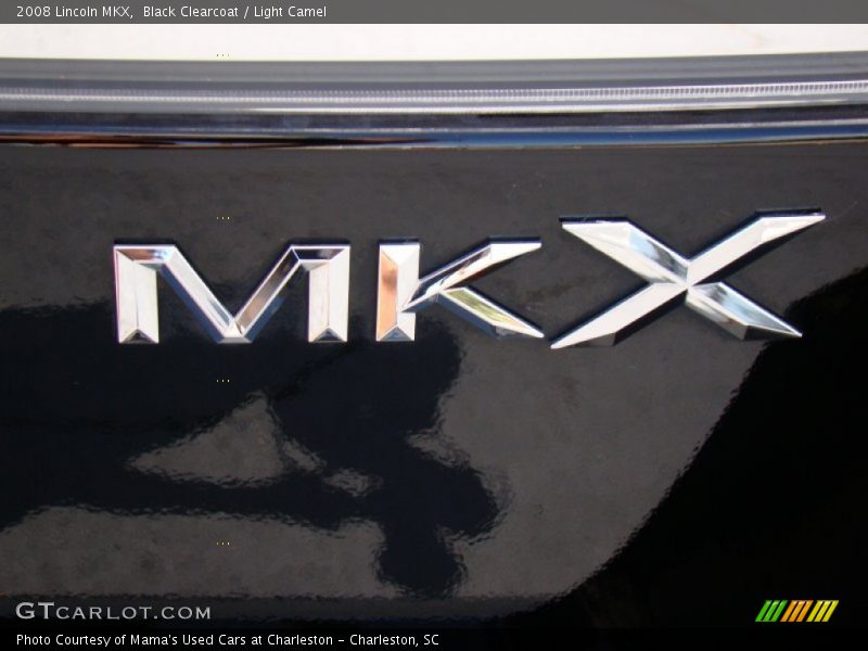 Black Clearcoat / Light Camel 2008 Lincoln MKX