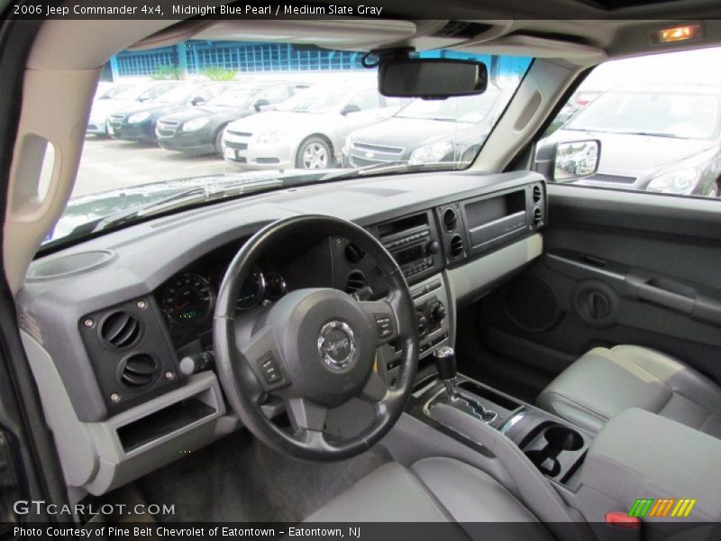 Midnight Blue Pearl / Medium Slate Gray 2006 Jeep Commander 4x4