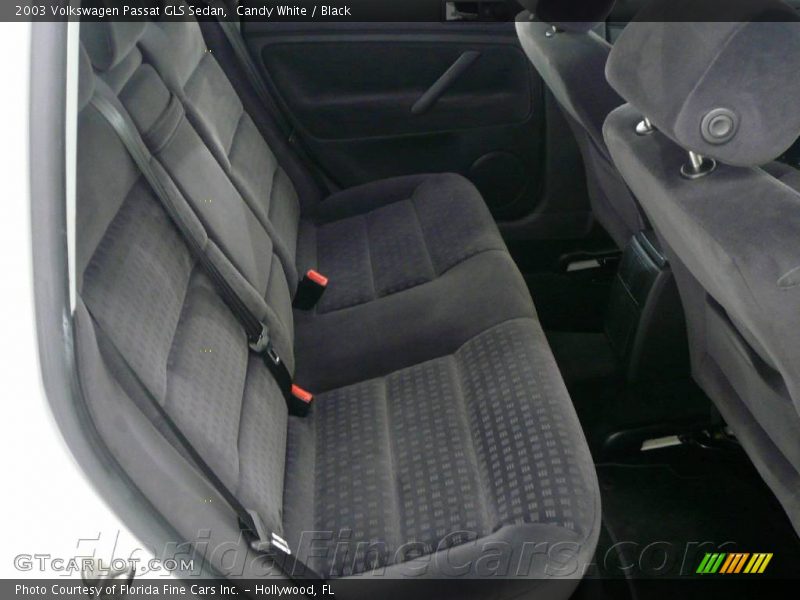 Candy White / Black 2003 Volkswagen Passat GLS Sedan