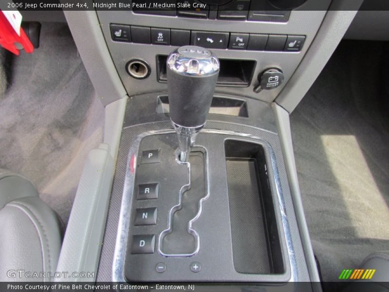 Midnight Blue Pearl / Medium Slate Gray 2006 Jeep Commander 4x4
