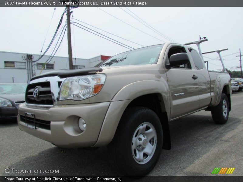 Desert Sand Mica / Taupe 2007 Toyota Tacoma V6 SR5 PreRunner Access Cab