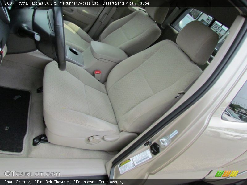 Desert Sand Mica / Taupe 2007 Toyota Tacoma V6 SR5 PreRunner Access Cab