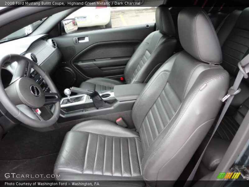  2008 Mustang Bullitt Coupe Dark Charcoal Interior